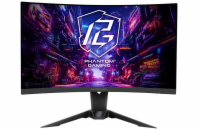 Phantom Gaming by Asrock monitor zakřivený PG27QRT2A 27"/VA/2560x1440/180Hz/300cd/m2/1ms/HDMI/DP/speaker/wifi anténa