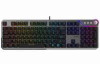 MSI herní klávesnice STRIKE 600 Silent/ drátová/ mechanická/ RGB podsvícení/ USB/ CZ+SK layout