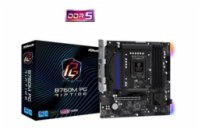 BAZAR - ASRock MB Sc LGA1700 B760M PG RIPTIDE, Intel B760, 4xDDR5, 1xDP, 1xHDMI, mATX - Po opravě (Bez příšlušenství)