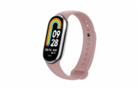 Silikonový řemínek FIXED Silicone Strap pro Xiaomi Mi Band 8/Smart Band 9, růžový