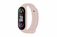 Silikonový řemínek FIXED Silicone Strap pro Xiaomi Band 7/ Mi Band 6/ Mi Band 5, růžový