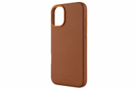 Kožený zadní kryt FIXED MagLeather s podporou MagSafe pro Apple iPhone 16 Plus, hnědý