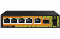 Conexpro GNT-P1006G6, PoE switch, 5x LAN, 4x PoE, 1x SFP