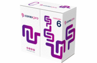 Conexpro UTP kabel, CAT6, LSZH, 24 AWG, 305m, bílý