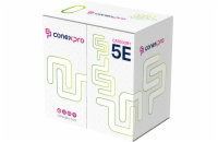 Conexpro UTP kabel ekonomy, CAT5e, PVC, 24 AWG, 305m, šedý