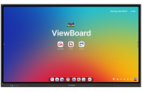 ViewSonic Multi Touch Display IFP7534 75" 40Multi touch,9H, 3840x2160, 450nits, 8G RAM/128GB,  HDMI, VGA ,DP,USB, RJ45