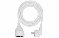 Solight prodlužovací přívod 5m, 1 zásuvka, 16A/3680W, PVC, bílý - PS04X