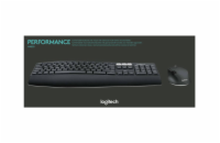 Logitech klávesnice s myší MK850 Performance, DE, černá