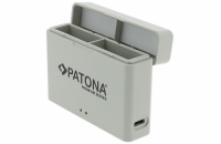 PATONA nabíječka pro digitální kameru BOX DJI Osmo Action 3 / 4 / 5 USB-C