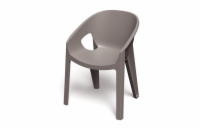 Židle zahradní PREMO 615x560x815mm - zemitě hnědá