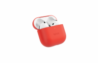 Epico silikonové pouzdro pro AirPods 4  - červená