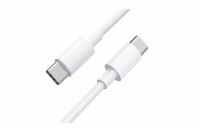 High Quality datový kabel USB-C, Fast Charge, 65W, 3.0A, 1m - bílá Odolný USB-C kabel s podporou rychlého nabíjení až 65 W a proudem 3 A je ideální pro nabíjení i přenos dat. Díky univerzální délce 1