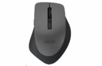 ASUS WT425/Ergonomická/Optická/Pro praváky/1 600 DPI/Bezdrátové USB/Stříbrná