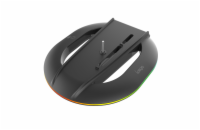 iPega P5S035SAH Vertikální Stojan (2xUSB-A) s RGB pro PS5 Slim/PS5 Pro Black