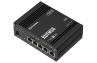 Teltonika RUTM56 průmyslový router, dual modem, 5G, 4G, 5x Gbit RJ45, WiFi 5