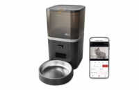 Smart automat na krmivo EMOS Pet Care s kamerou, 6 l, černý, Wi-Fi Tuya