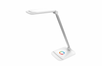 Platinet stolní LED lampa 18W stmívatelná, dotykové ovládání, USB port, bílá