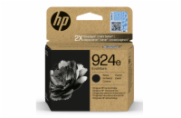 HP 924e inkoustová náplň černá, 4K0V0NE