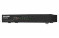 QNAP switch QSW-1108-8T-R2 (8x 2,5GbE port, pasivní chlazení, podpora 100M/ 1G/ 2,5G)