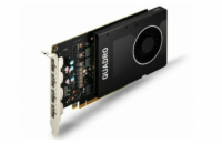 HP NVIDIA Quadro P2000 5GB Profesionální grafická karta (od HP) NVIDIA Quadro P2000 s 5GB DDR5 pamětí a 160bit sběrnicí nabízí vysoký výkon pro CAD, grafiku a 3D aplikace. Výstupy 4x DisplayPort umož