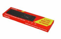 CANYON keyboard KB-W01 EN/CS Wireless Black