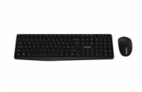 CANYON SET-W01 EN/CS Keyboard+Mouse Wireless Black
