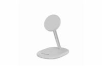 CANYON Bezdrátová nabíječka WCS-205 15W Qi2 2in1 White