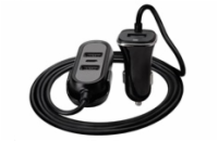 TRACER nabíječka do auta 12-24V Multicharge 3xUSB 7,2A + PD 18W