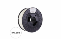 Filament C-TECH PREMIUM LINE, TPU 90A, flexibilní, dopravní bílá, RAL9003, 1,75mm, 1kg