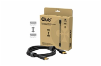 Club3D Kabel DisplayPort 2.1 na DisplayPort 2.1, VESA DP80, 8K240Hz/10K60Hz (M/M), 2m, černá
