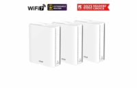 ASUS ZenWifi BQ16 3-pack, WiFi7 Extendable Router, AiMesh, 2x WAN/LAN, 3x LAN, 1x USB 3.0