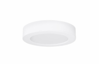 Solight LED mini panel koupelnový 2v1, 3CCT, podhledový/přisazený, 18W, 1530lm, IP54, bílá, kulatý - WD242-W