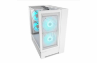 COUGAR PC skříň OMNYX White Mid Tower Mesh Front Panel 2 x 160mm ARGB Fan, Rear Panel 2x 160mm ARGB Fan