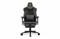 COUGAR herní židle ARMOR EVO M - černá/gold - s podnožkou