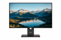 Lenovo LCD T27q-40 27" IPS WLED/2560×1440/6ms/350nits/MC60 kamera/1xHDMI/DP/4xUSB/Pivot/Černá