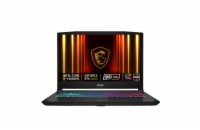 MSI Katana 15 HX B14WEK-250XCZ/i7-14650HX/32GB/1TB SSD/RTX 5050, 8GB/15,6" QHD, 165Hz IPS/Bez OS/černá