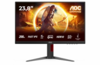 AOC LCD herní 24G4HA 23,8" IPS/1920x1080@200Hz/0,5ms/300cd/2xHDMI/DP/Repro/Pivot/HAS/VESA