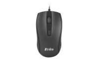 NATEC optická myš  TRILINE 2, 1600DPI, černá 1,8 m