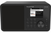 Telestar TOP200 internetové/DAB+/FM rádio, Bluetooth, USB nahrávání, Wi-Fi, CZ OSD menu, černá
