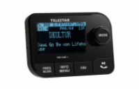 Telestar TOP CAR 1 DAB+ adaptér do auta, Bluetooth, FM transmitter, microSD, černá