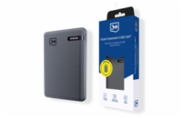 3mk Pocket Powerbank 5,000mAh 12W USB 1C Grey pro Universal