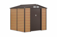 G21 GAH 407, Zahradní domek 213 x 191 cm, hnědý