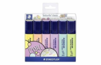STAEDTLER Zvýrazňovač "Textsurfer Classic Pastel", 6 různých barev, 1-5 mm