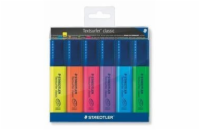 STAEDTLER Zvýrazňovač "Textsurfer classic 364", sada, 6 barev, 1-5 mm