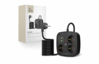 Prodlužovací kabel 3 zásuvky 2m TECHPROTEC PCS3X4 Black