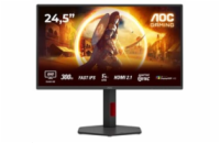 AOC MT 24,5" Q25G4SR - 2560x1440,IPS,300Hz,2xHDMI,1xDP,Repro,Pivot
