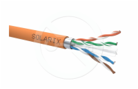 Instalační kabel Solarix CAT6A UTP LSOHFR B2ca-s1,d1,a1 500m SXKD-6A-UTP-LSOHFR-B2ca