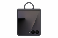 Samsung Silikonový kryt s držákem na prst Flip7 Black