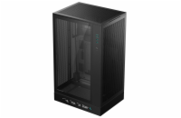 DEEPCOOL skříň CH270 Digital / microATX / 2 x USB 3.0 / USB-C / mesh panely / černá