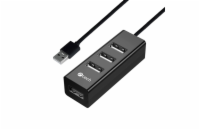 HUB USB C-tech UHB-U2, 4x USB 2.0